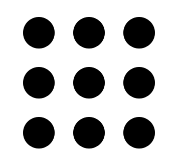 Nine dots